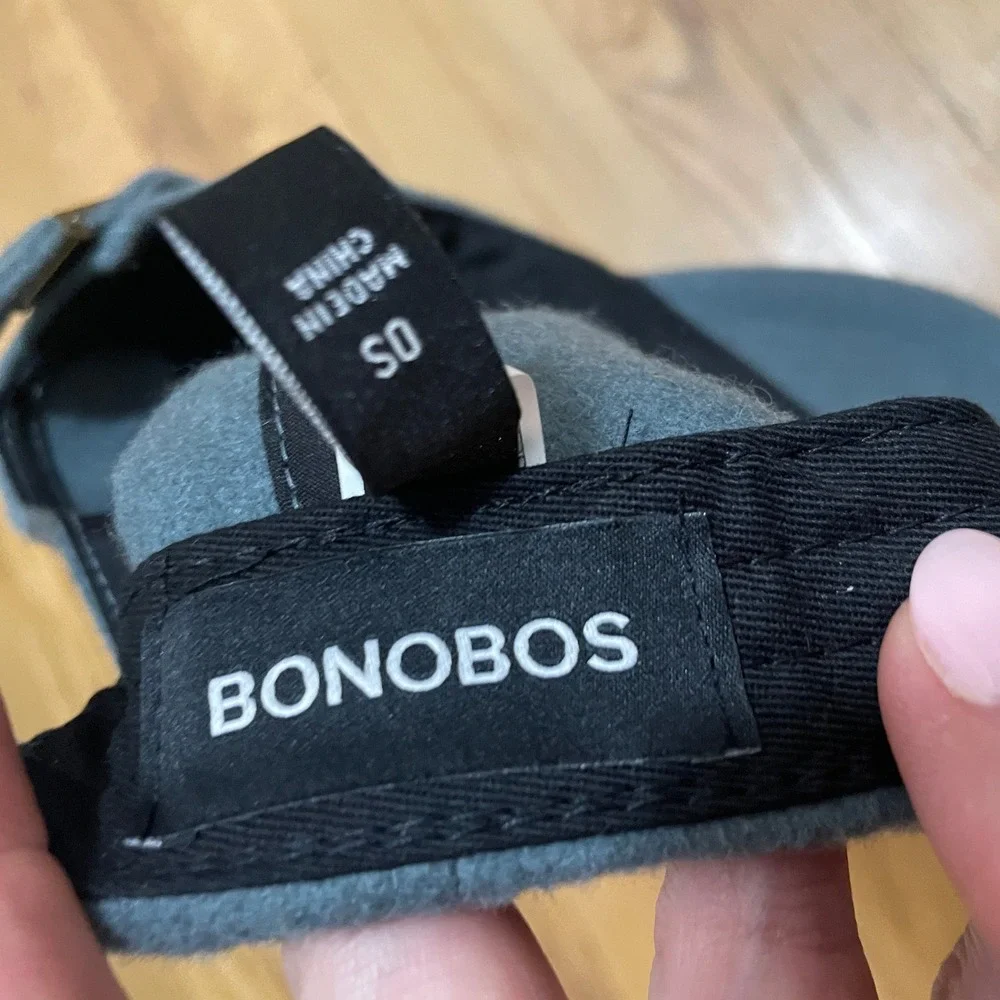 Bonobos x Toys R Us Mens Blue Grey Wool Geoffery Giraffe Baseball Cap Hat OS